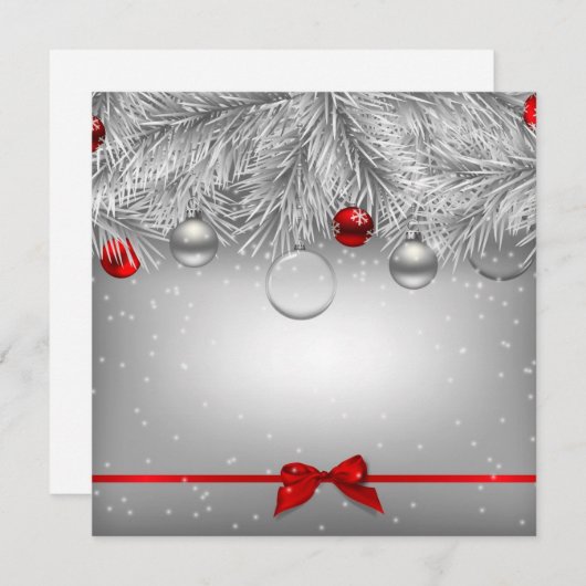 kerstkaart (Voorkant / Achterkant)