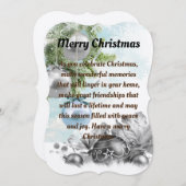 kerstkaart (Voorkant / Achterkant)