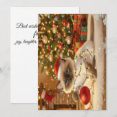 Kerstkaart (Voorkant / Achterkant)