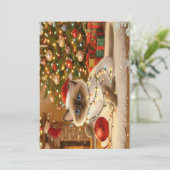 Kerstkaart (Staand voorkant)