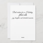 Kerstkaart (Achterkant)