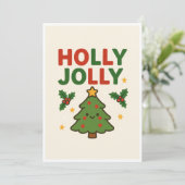Kerstkaart (Staand voorkant)