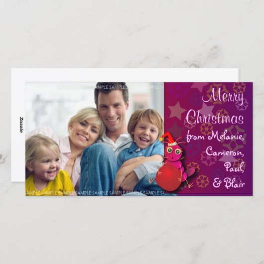 Kerstkaart 005 (Voorkant / Achterkant)