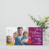 Kerstkaart 005 (Staand voorkant)