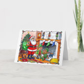 Kerstkaart # 11 feestdagen kaart (Voorkant)