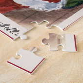 Kerstkaart 1940 — Sinterklaas — Persoonlijke naam Legpuzzel (Zijkant)