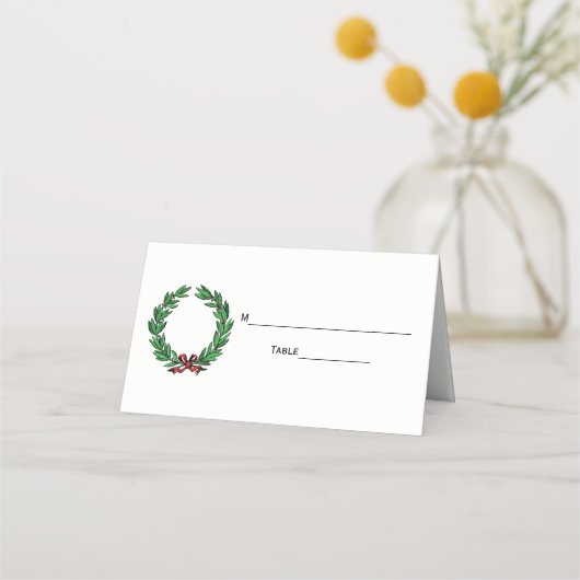 kerstkaart #1 escorkaart plaatskaartje (Achterkant)