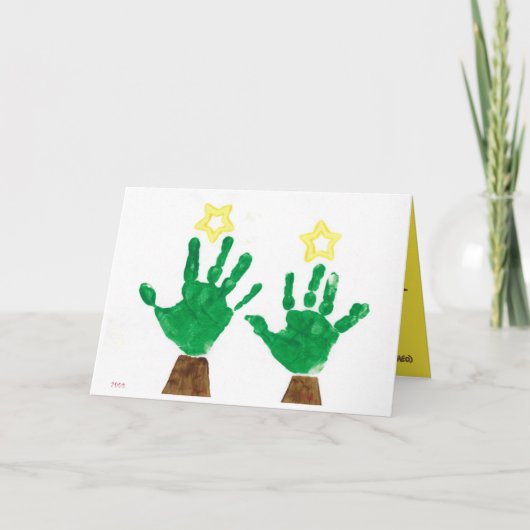 Kerstkaart 2005 feestdagen kaart (Voorkant)