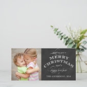 KERSTKAART 2014 FOTOKERSTKAART (Staand voorkant)