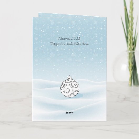 Kerstkaart 2022 bedankkaart (Achterkant)