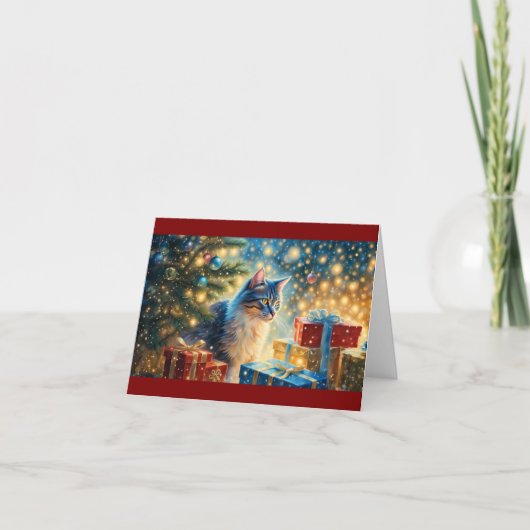 Kerstkaart 2024 feestdagen kaart (Voorkant)