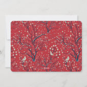 Kerstkaart 2024 met Charmant Schrift voor Vakantie (Achterkant)