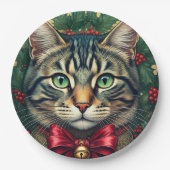 Kerstkaart 2024 papieren bordje (Voorkant)