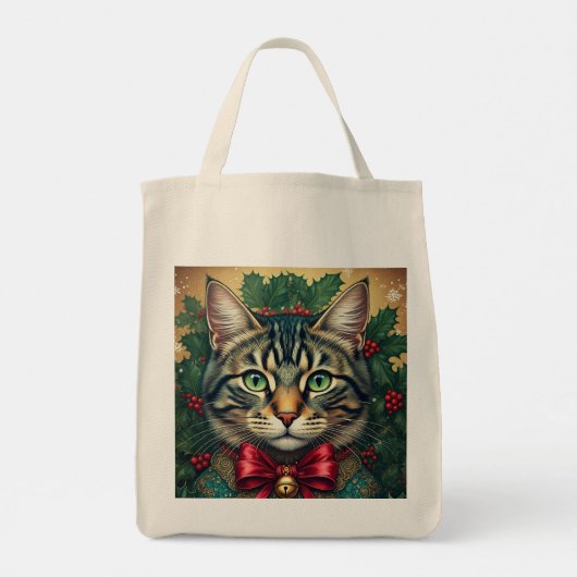 Kerstkaart 2024 tote bag (Achterkant)