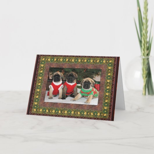 kerstkaart 2 feestdagen kaart (Voorkant)