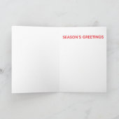 Kerstkaart 3 feestdagen kaart (Binnen)