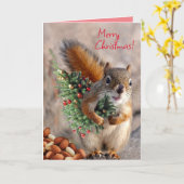 Kerstkaart 5 x 7" Mr. Bickles Kaart (Gele Bloem)