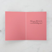 Kerstkaart 5 x 7" Mr. Bickles Kaart (Binnen)