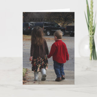 KERSTKAART AAN VRIEND FEESTDAGEN KAART