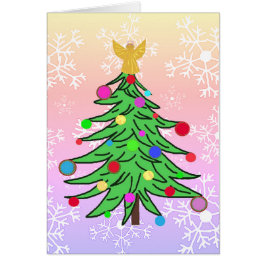 kerstkaart, aangepast