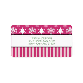 kerstKaart Adresetiketten Etiket