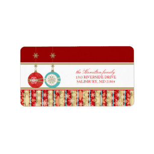 kerstKaart Adresetiketten Etiket