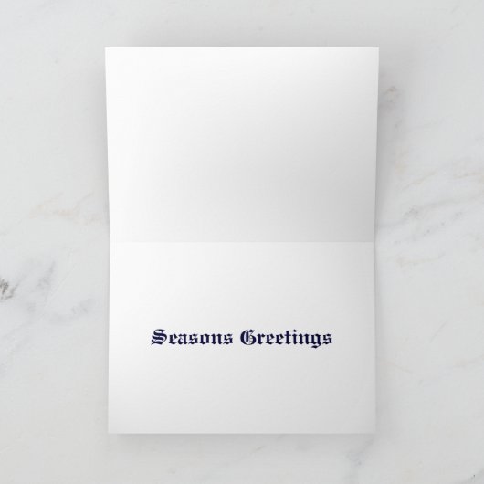 Kerstkaart afbeelding van Bath Feestdagen Kaart (Binnen)