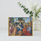 KerstKaart Albrecht Durer 1506 Briefkaart (Staand voorkant)