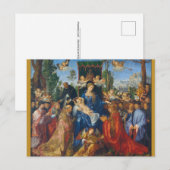 KerstKaart Albrecht Durer 1506 Briefkaart (Voorkant / Achterkant)