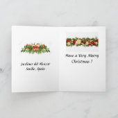 Kerstkaart - Alcazar, Sevilla, Spanje Kaart (Binnen)