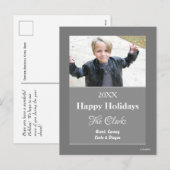 Kerstkaart Alle kleuren Briefkaart - HAMbWG (Voorkant / Achterkant)