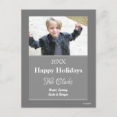 Kerstkaart Alle kleuren Briefkaart - HAMbWG (Voorkant)