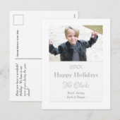 Kerstkaart Alle kleuren Briefkaart - HAMbWG (Voorkant / Achterkant)