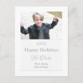 Kerstkaart Alle kleuren Briefkaart - HAMbWG (Voorkant)