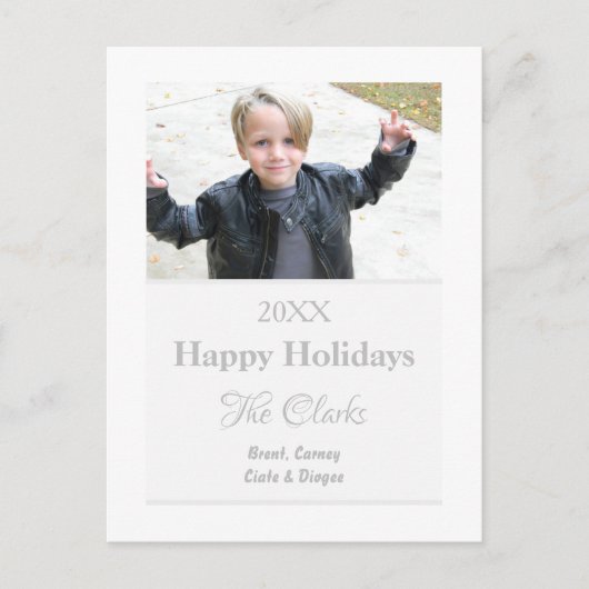 Kerstkaart Alle kleuren Briefkaart - HAMbWG (Voorkant)