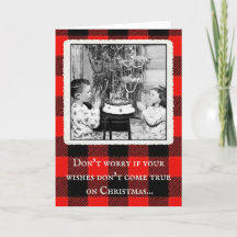  kerstkaart "Amazon Kerstwust"