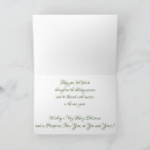 Kerstkaart "Antiek Oxford Mill Trucks" Kaart (Binnen)