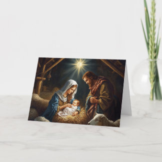 Kerstkaart Baby Jezus Serie #2 Kaart