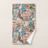 kerstKaart Bad Handdoek (Handdoek)