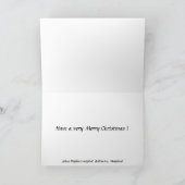 Kerstkaart - Baltimore, Maryland Feestdagen Kaart (Binnen)