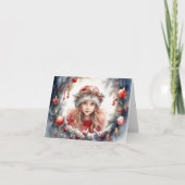 kerstkaart bedankkaart (Voorkant)