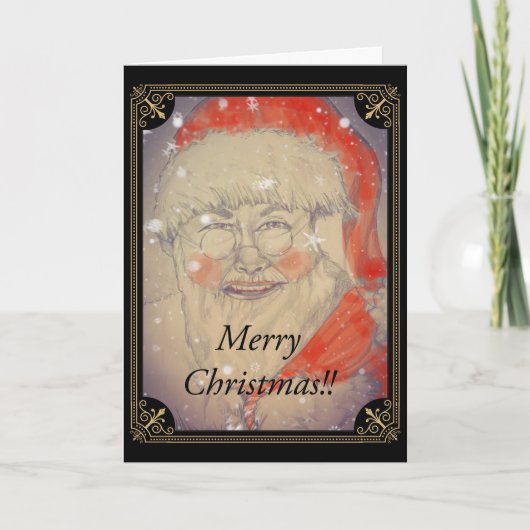 Kerstkaart Bedankkaart (Voorkant)