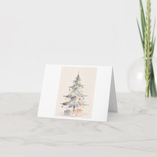 Kerstkaart Bedankkaart (Voorkant)