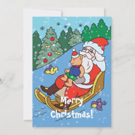 Kerstkaart Bedankkaart