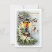 kerstkaart bedankkaart (Voorkant)