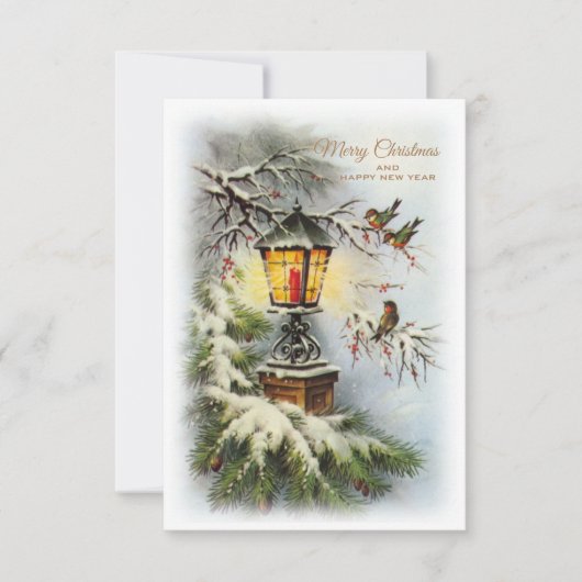 kerstkaart bedankkaart (Voorkant)