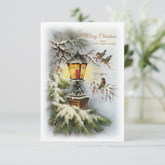  kerstkaart bedankkaart (Staand voorkant)