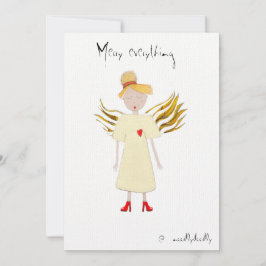 kerstkaart bedankkaart