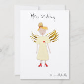 kerstkaart bedankkaart (Voorkant)