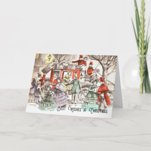 Kerstkaart Bedankkaart (Voorkant)